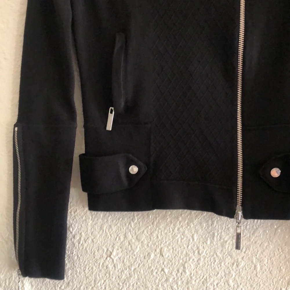 KAREN MILLEN ENGLAND BLACK JACKET/PREOWNED - Picture 5 of 17